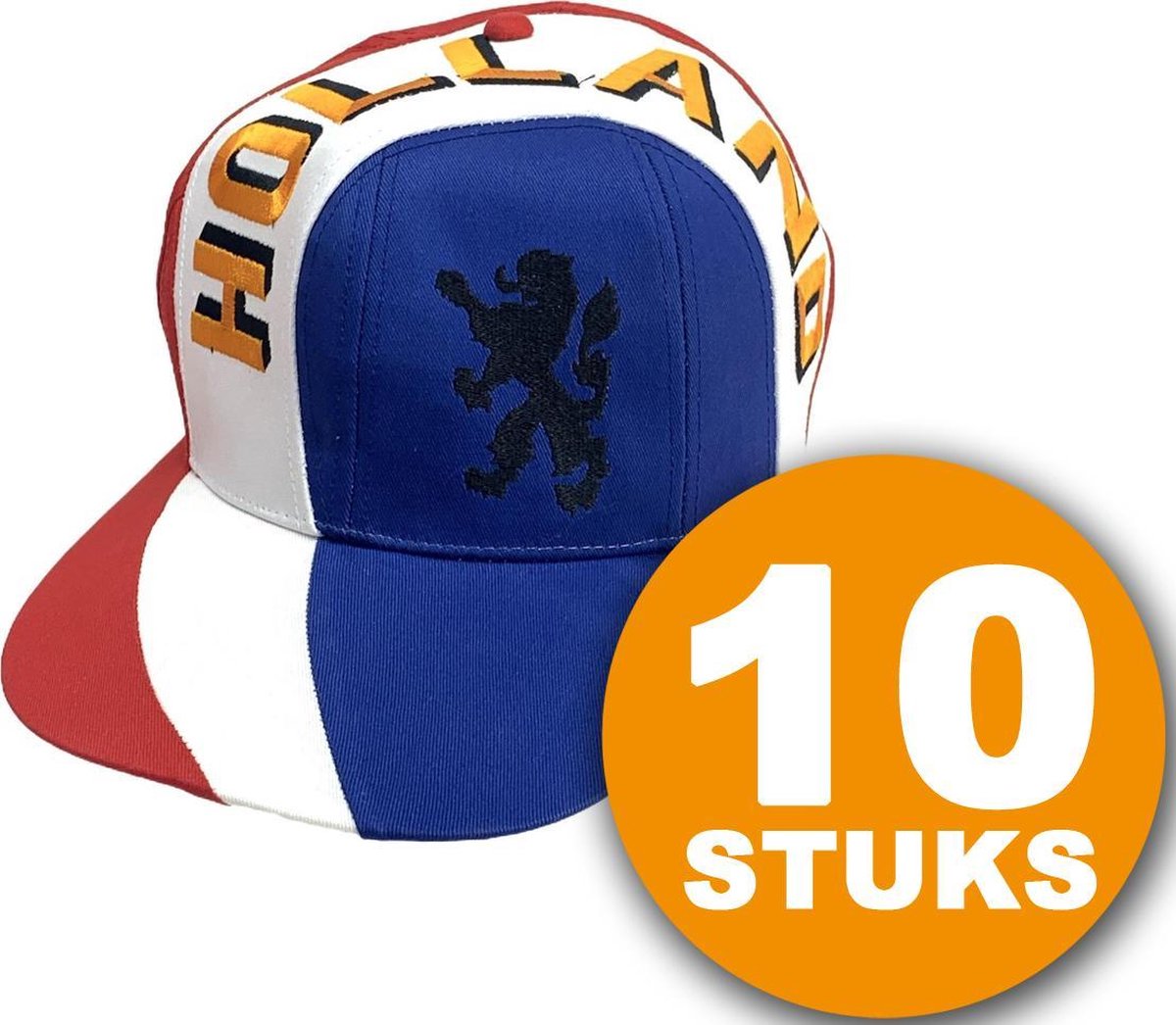 Oranje Feestpet | 10 stuks Pet 